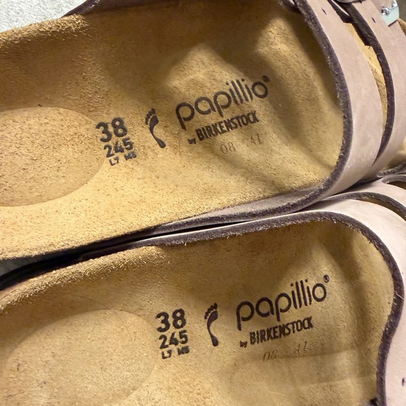Papillio by Birkenstock Florida Flex Platform Triple-Strap Sandals 38 - Picture 6 of 8